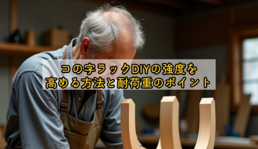 コの字ラックDIYの強度を高める方法と耐荷重のポイント