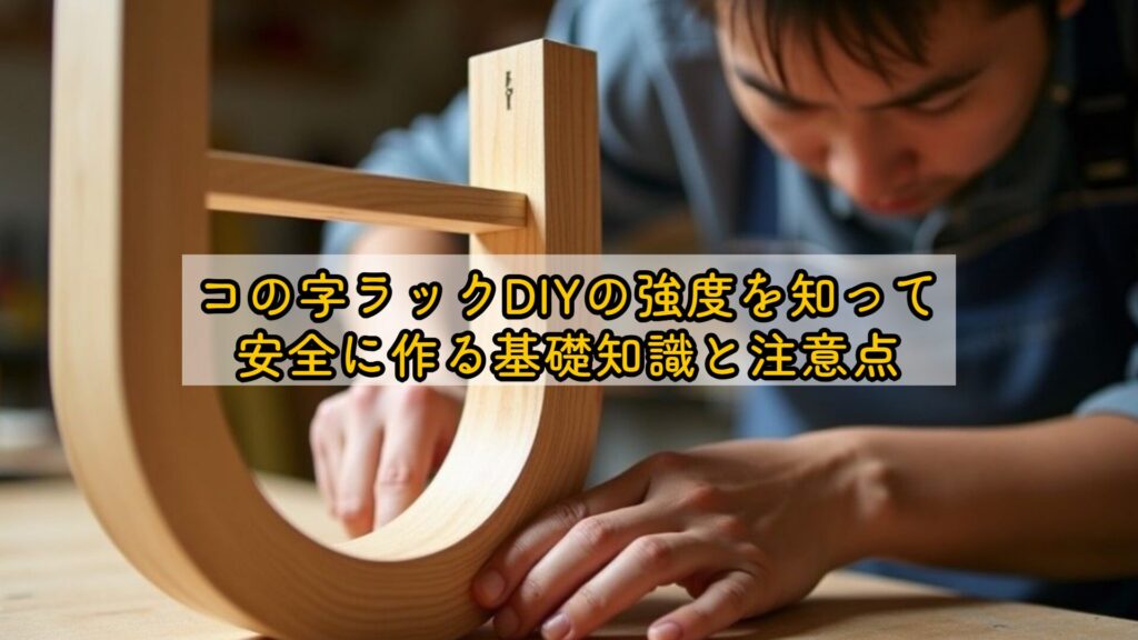 コの字ラックDIYの強度を知って安全に作る基礎知識と注意点