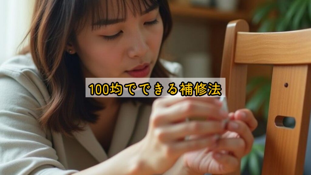 100均でできる補修法