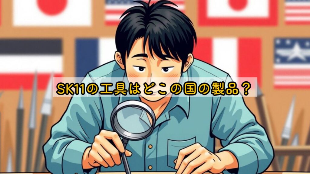 SK11の工具はどこの国の製品?