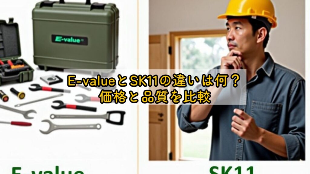 E-valueとSK11の違いは何?価格と品質を比較