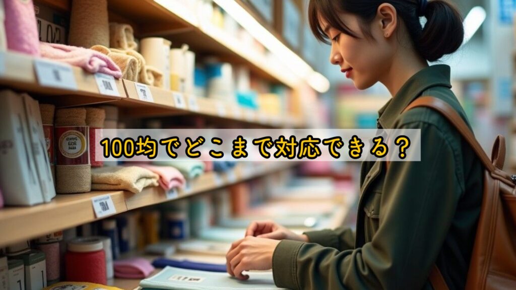 100均でどこまで対応できる？