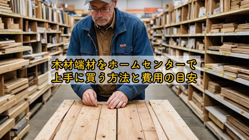木材端材をホームセンターで上手に買う方法と費用の目安