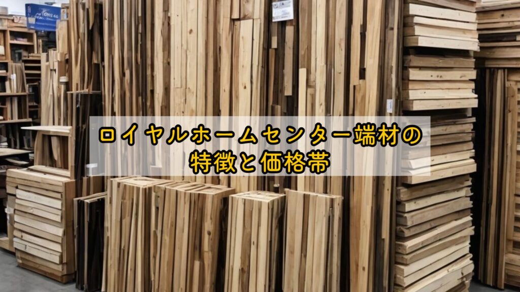 ロイヤルホームセンター端材の特徴と価格帯