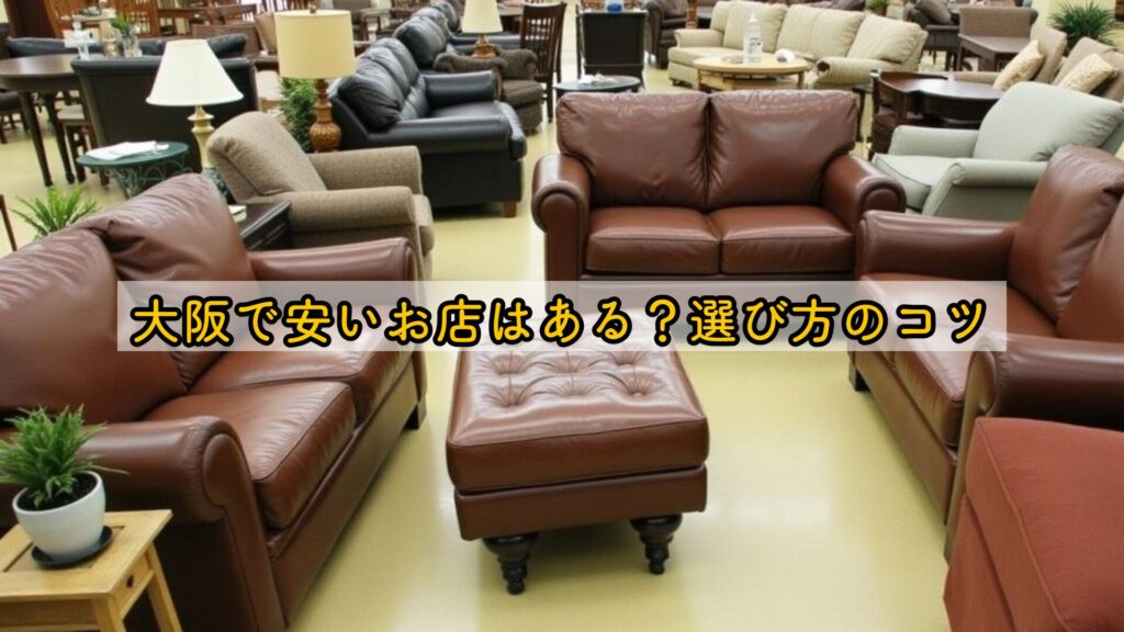 大阪で安いお店はある？選び方のコツ