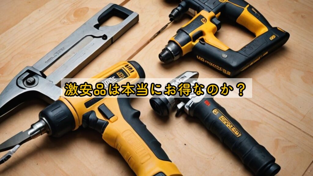 激安品は本当にお得なのか?