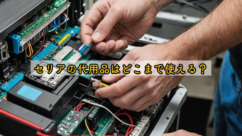 l自作工具キットは代用品として使える?