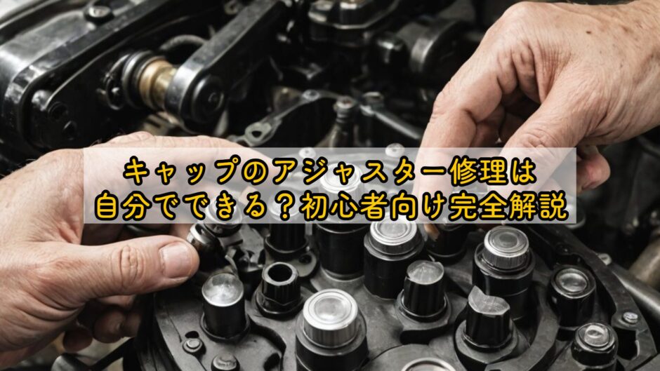 キャップのアジャスター修理は自分でできる？初心者向け完全解説