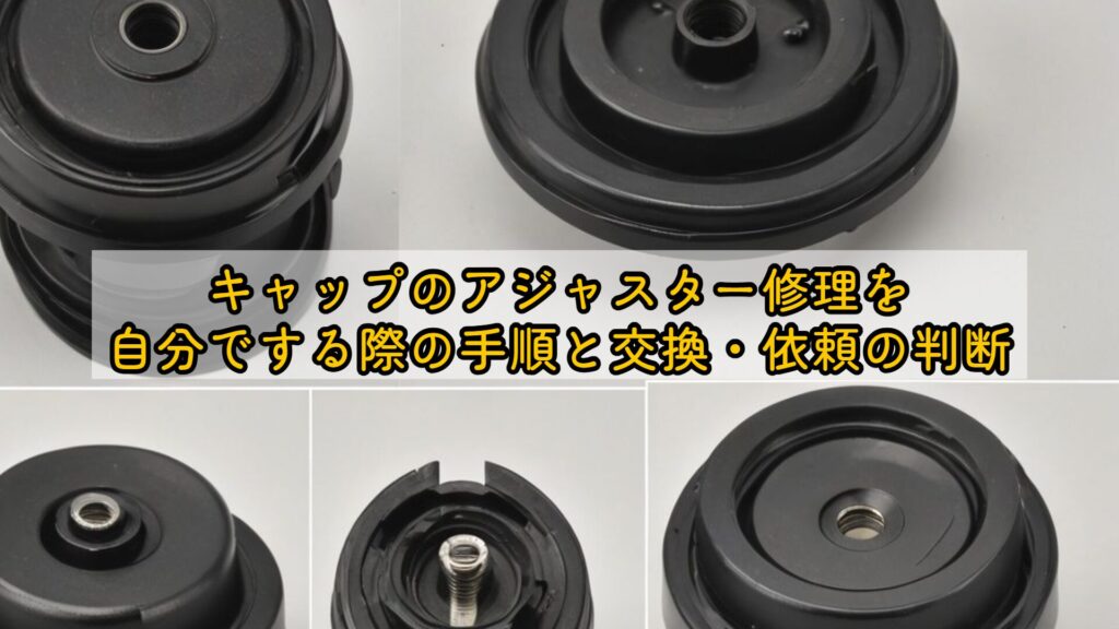 キャップのアジャスター修理を自分でする際の手順と交換・依頼の判断