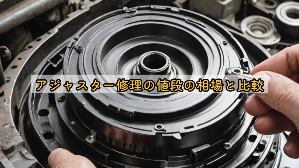 アジャスター修理の値段の相場と比較