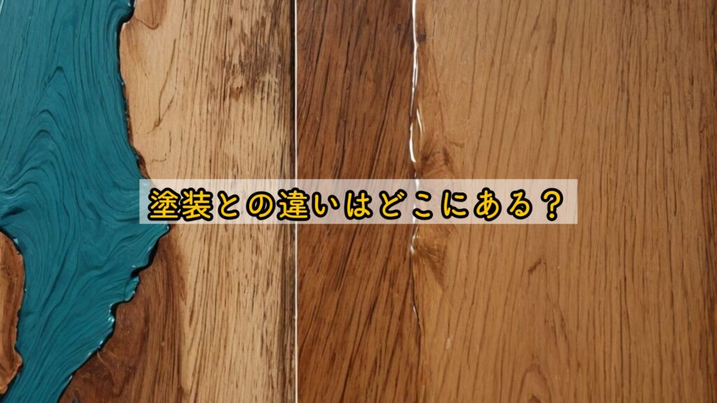 塗装との違いはどこにある?