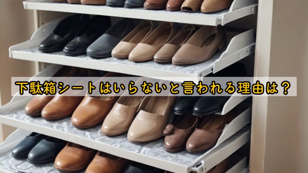 下駄箱シートはいらないと言われる理由は？