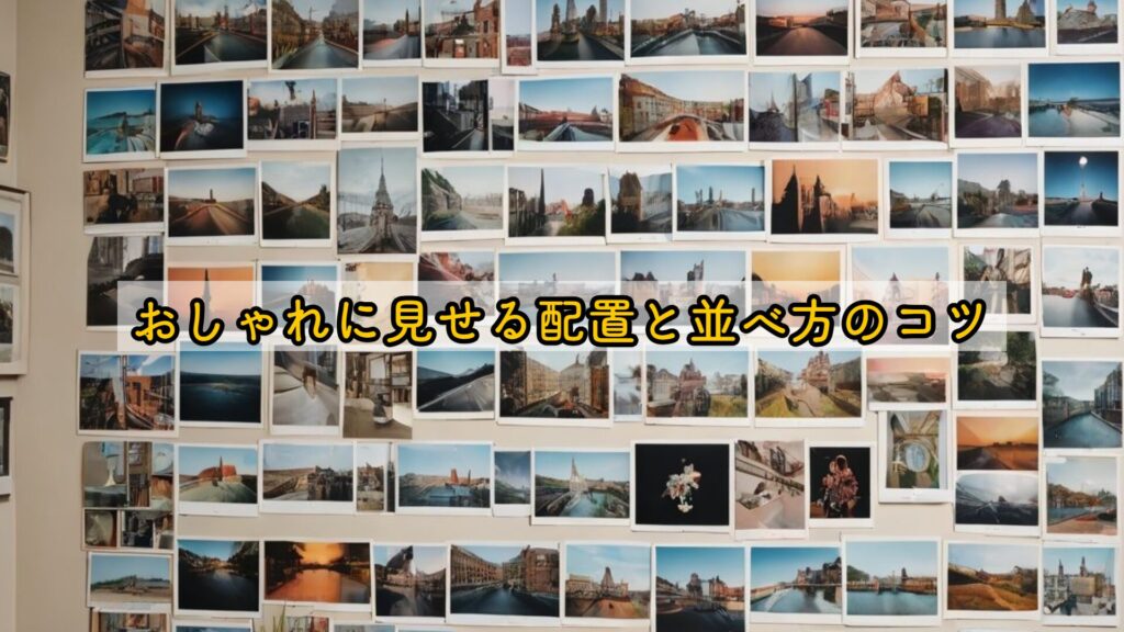 おしゃれに見せる配置と並べ方のコツ