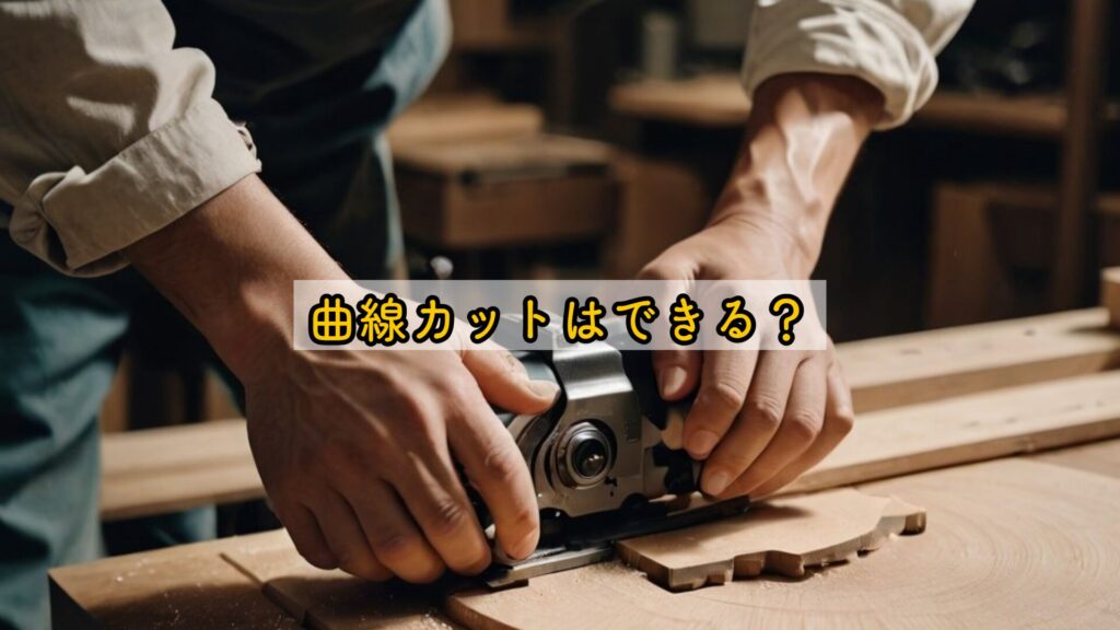 曲線カットはできる?