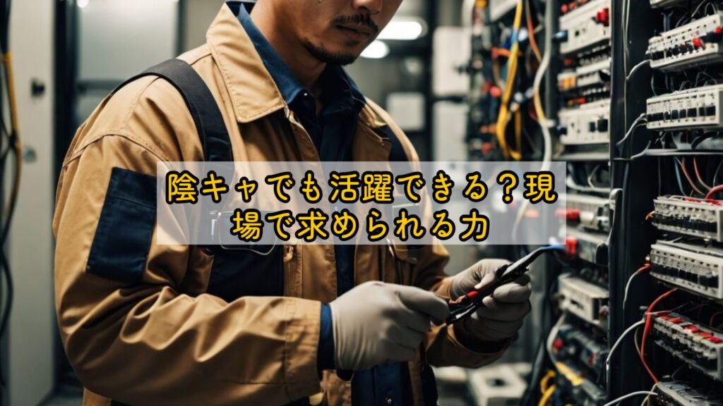 陰キャでも活躍できる？現場で求められる力