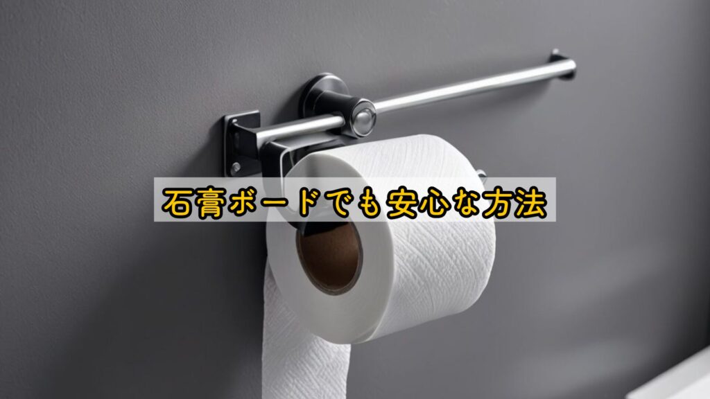 石膏ボードでも安心な方法