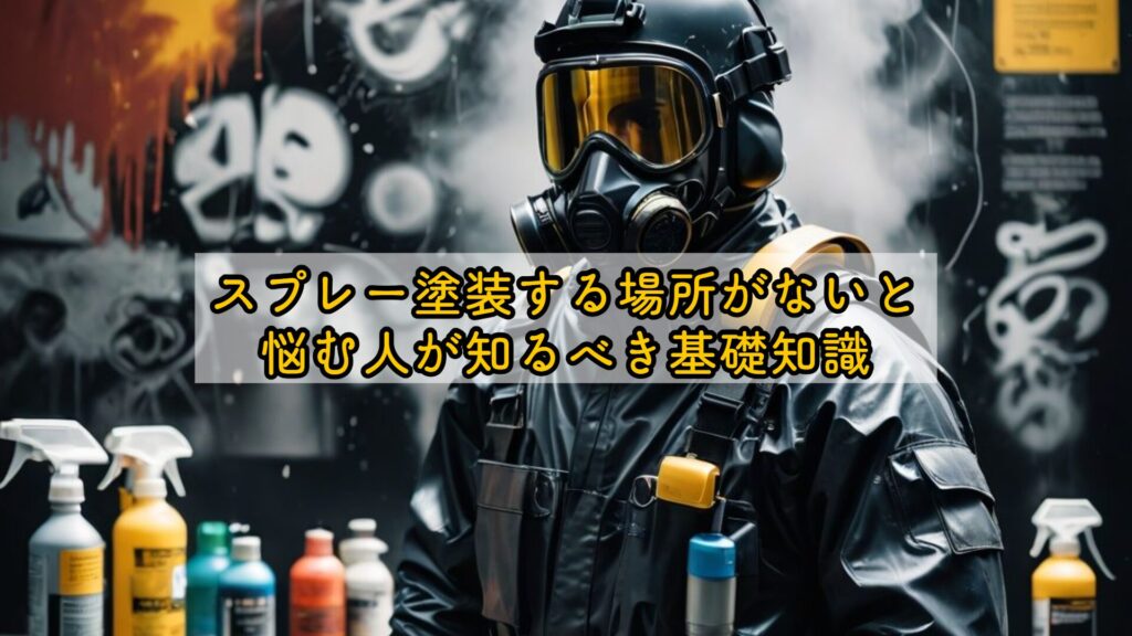 スプレー塗装する場所がないと悩む人が知るべき基礎知識