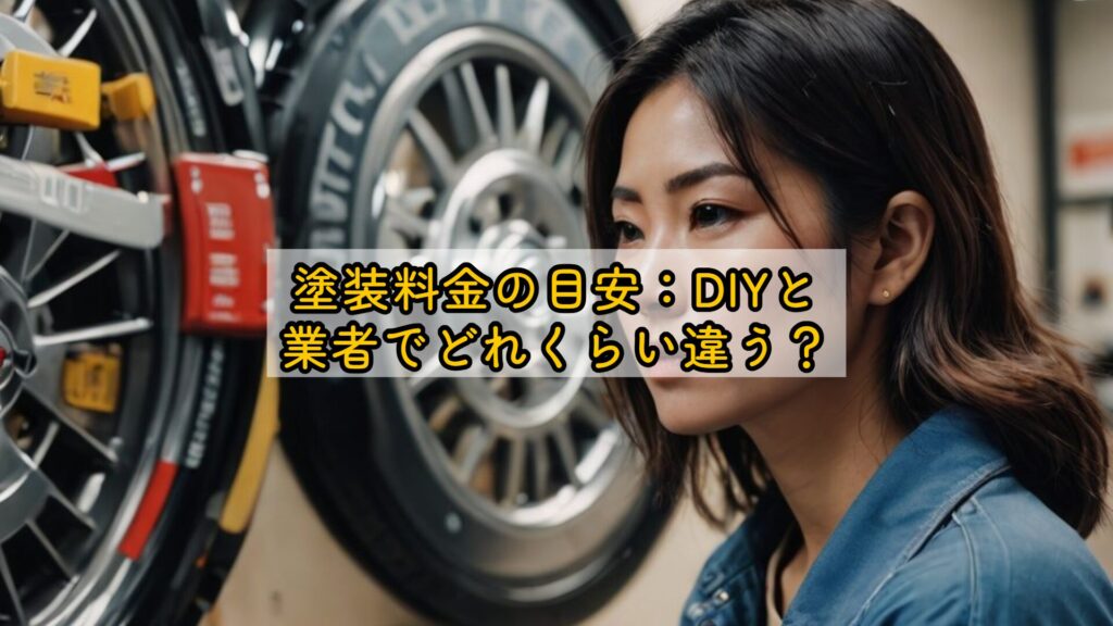 塗装料金の目安:DIYと業者でどれくらい違う?