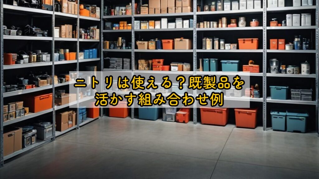 ニトリは使える?既製品を活かす組み合わせ例