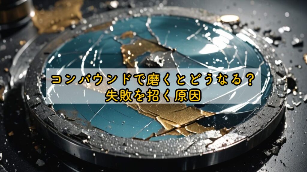 コンパウンドで磨くとどうなる？失敗を招く原因