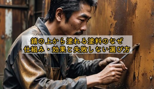 錆の上から塗れる塗料はなぜ塗れる？仕組み・効果と失敗しない選び方