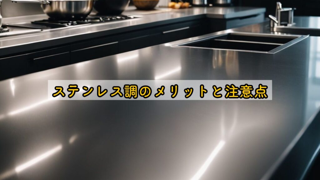 ステンレス調のメリットと注意点