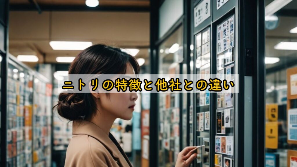 ニトリの特徴と他社との違い