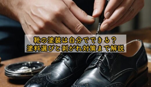 靴の塗装は自分でできる？塗料選びと剥がれ対策まで解説