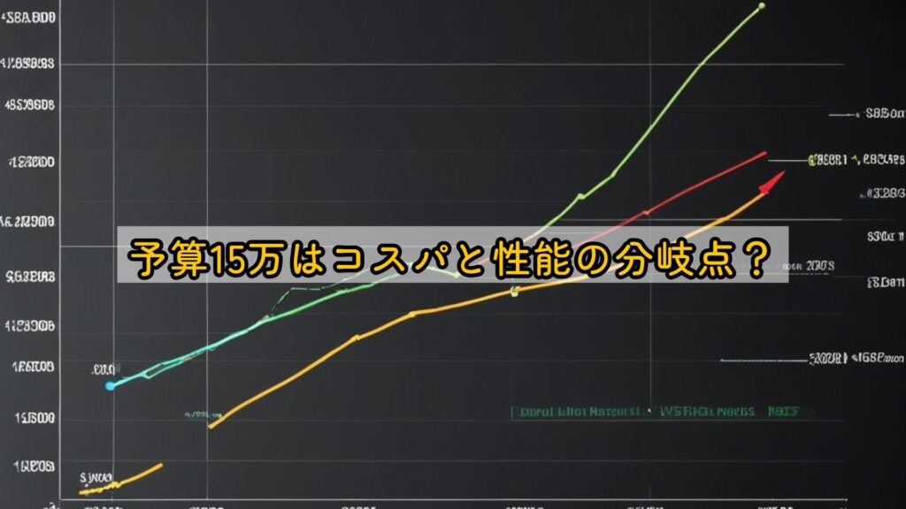 予算15万はコスパと性能の分岐点?