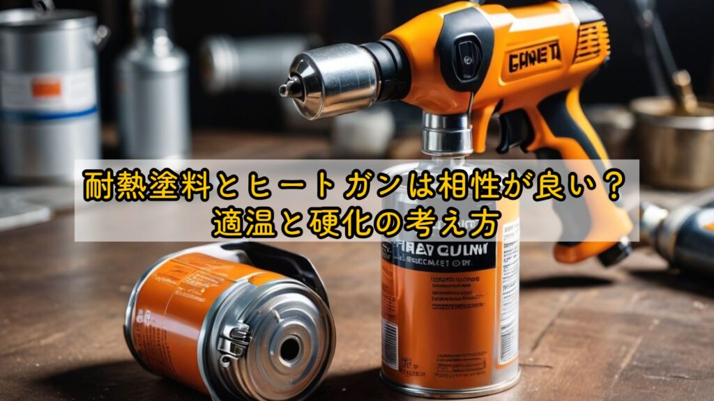 耐熱塗料とヒートガンは相性が良い？適温と硬化の考え方