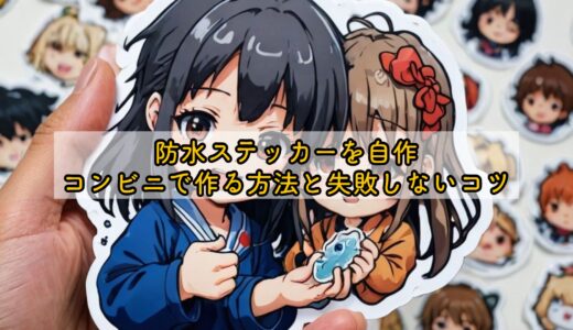 防水ステッカーを自作｜コンビニで作る方法と失敗しないコツ