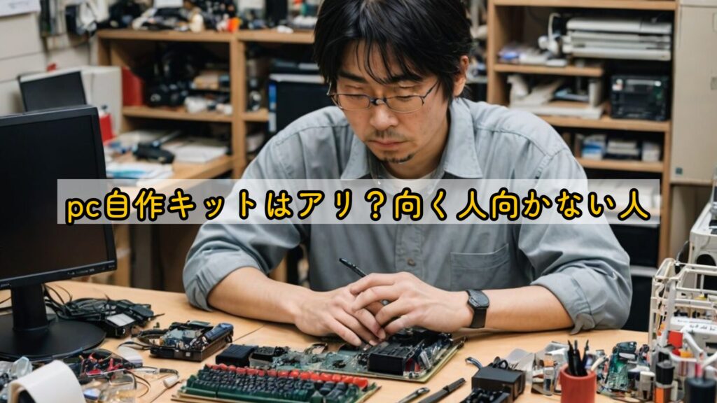 pc自作キットはアリ？向く人向かない人