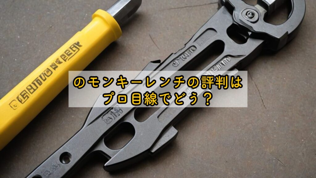 のモンキーレンチの評判はプロ目線でどう？