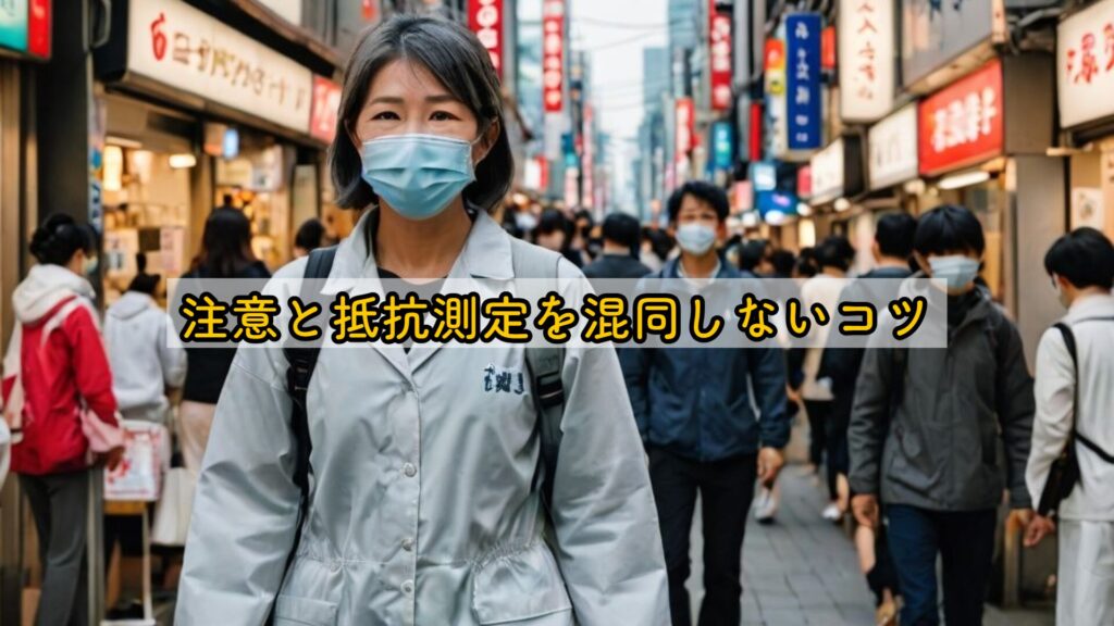 注意と抵抗測定を混同しないコツ