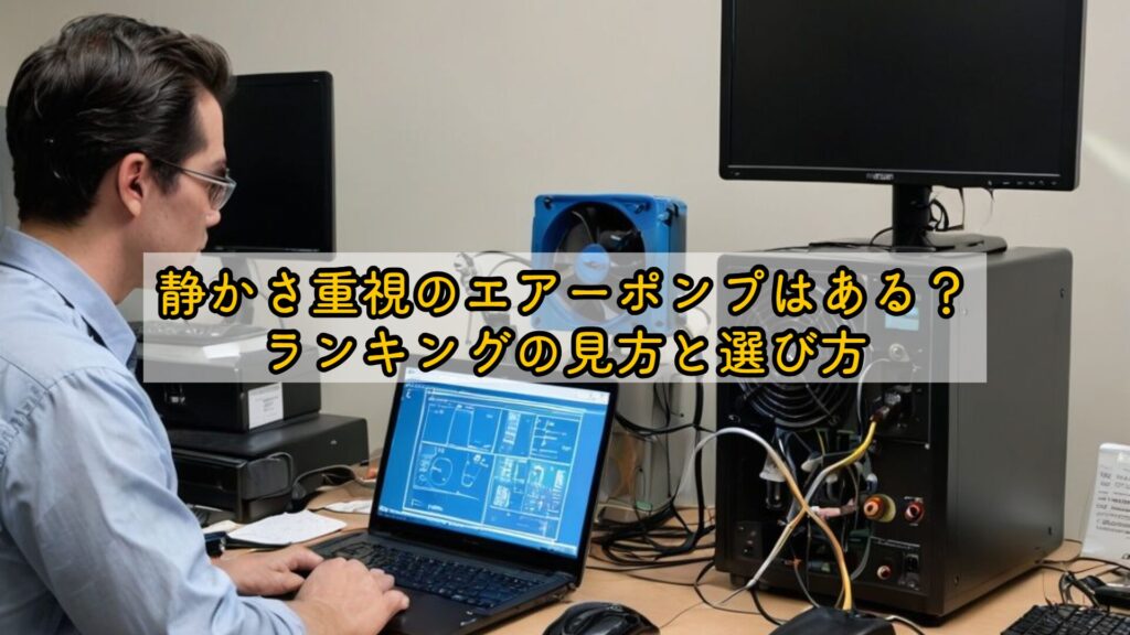 静かさ重視のエアーポンプはある？ランキングの見方と選び方