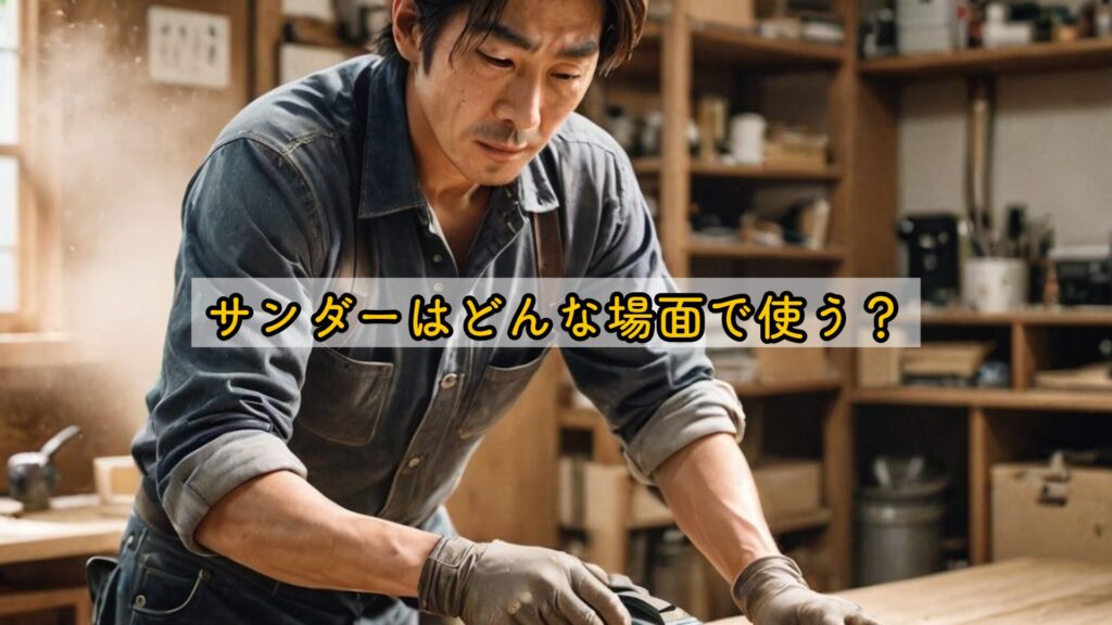 サンダーはどんな場面で使う？