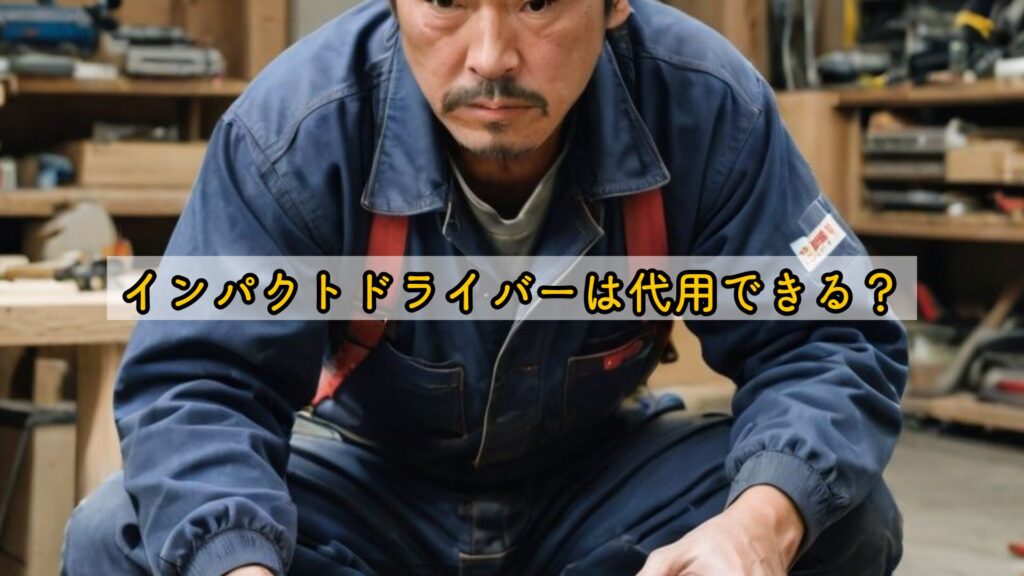 インパクトドライバーは代用できる？