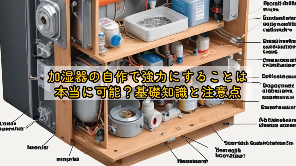 加湿器の自作で強力にすることは本当に可能?基礎知識と注意点