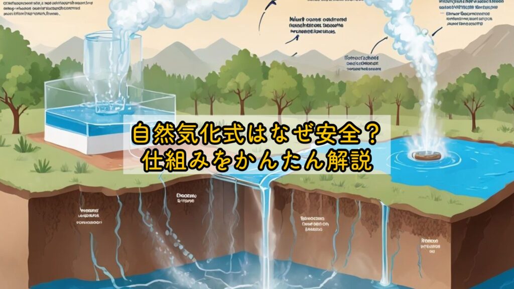 自然気化式はなぜ安全?仕組みをかんたん解説
