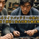 エネライフバッテリーの発火は本当？原因と安全対策を徹底解説
