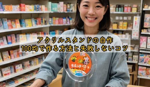 アクリルスタンドの自作｜100均で作る方法と失敗しないコツ