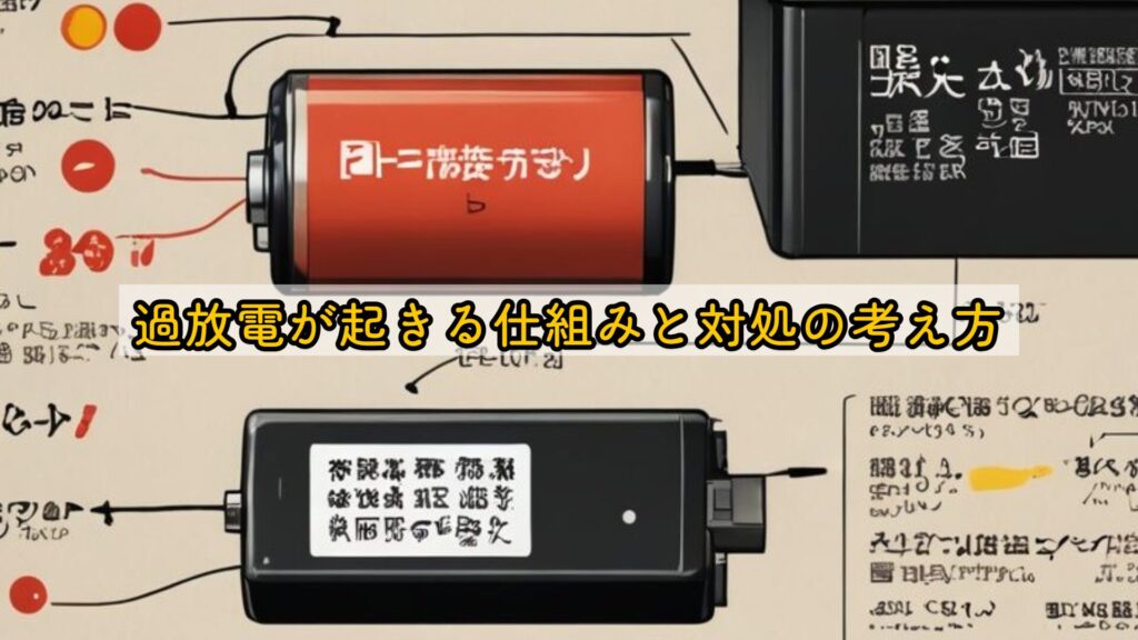 過放電が起きる仕組みと対処の考え方