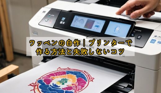 ワッペンの自作｜プリンターで作る方法と失敗しないコツ