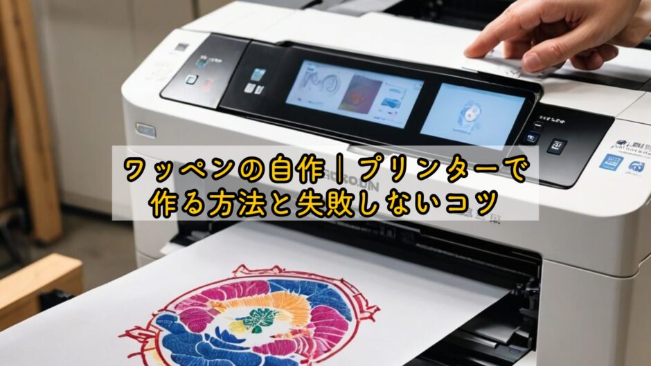 ワッペンの自作｜プリンターで作る方法と失敗しないコツ